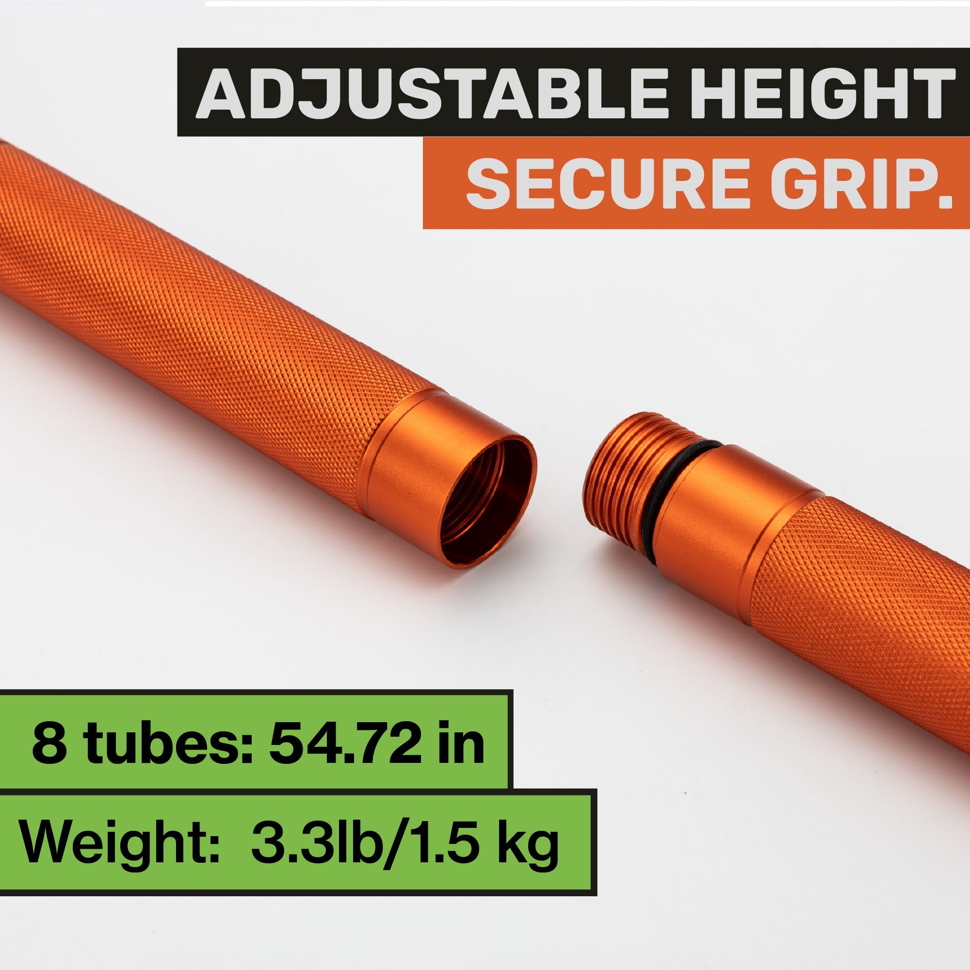 Tactical Hiking Stick - 15-in-1 Survival Multi-Tool for Outdoors