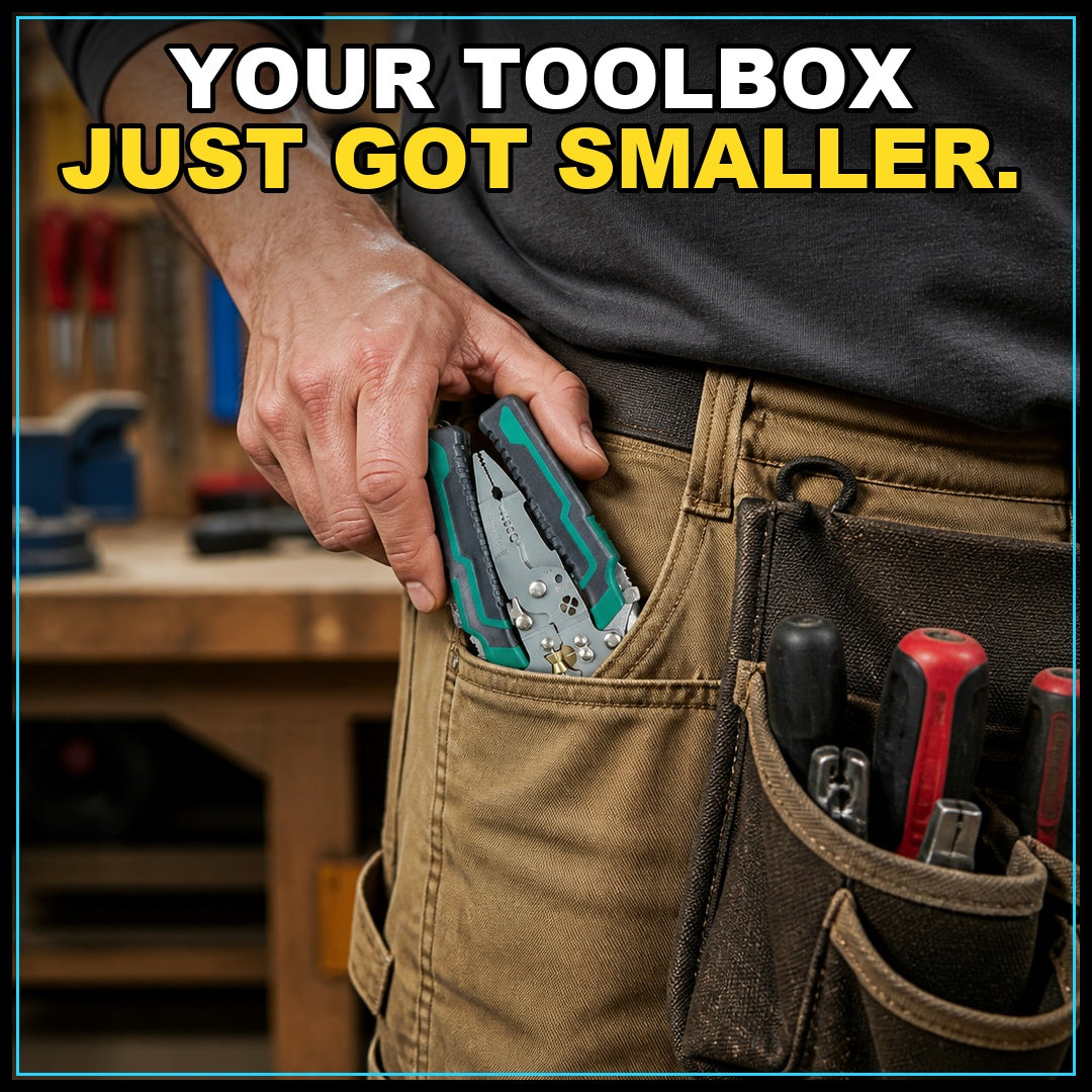 🇩🇪 German-Made 10-in-1 Electrician Tool — Pro Electrician Recommended, 3 International Certifications, Now Online for the First Time