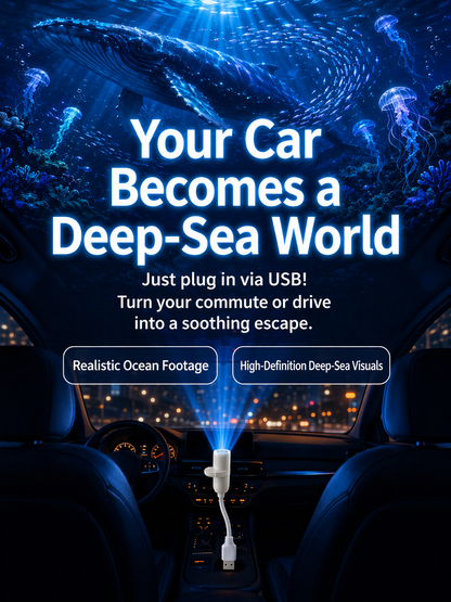 Turn Any Room Into an Immersive Ocean in 1 Second – 15 Scenes, 360° Projection