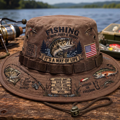 Fishing Isn’t Just a Hobby — Wear the Boonie Hat That Shows What You Live For