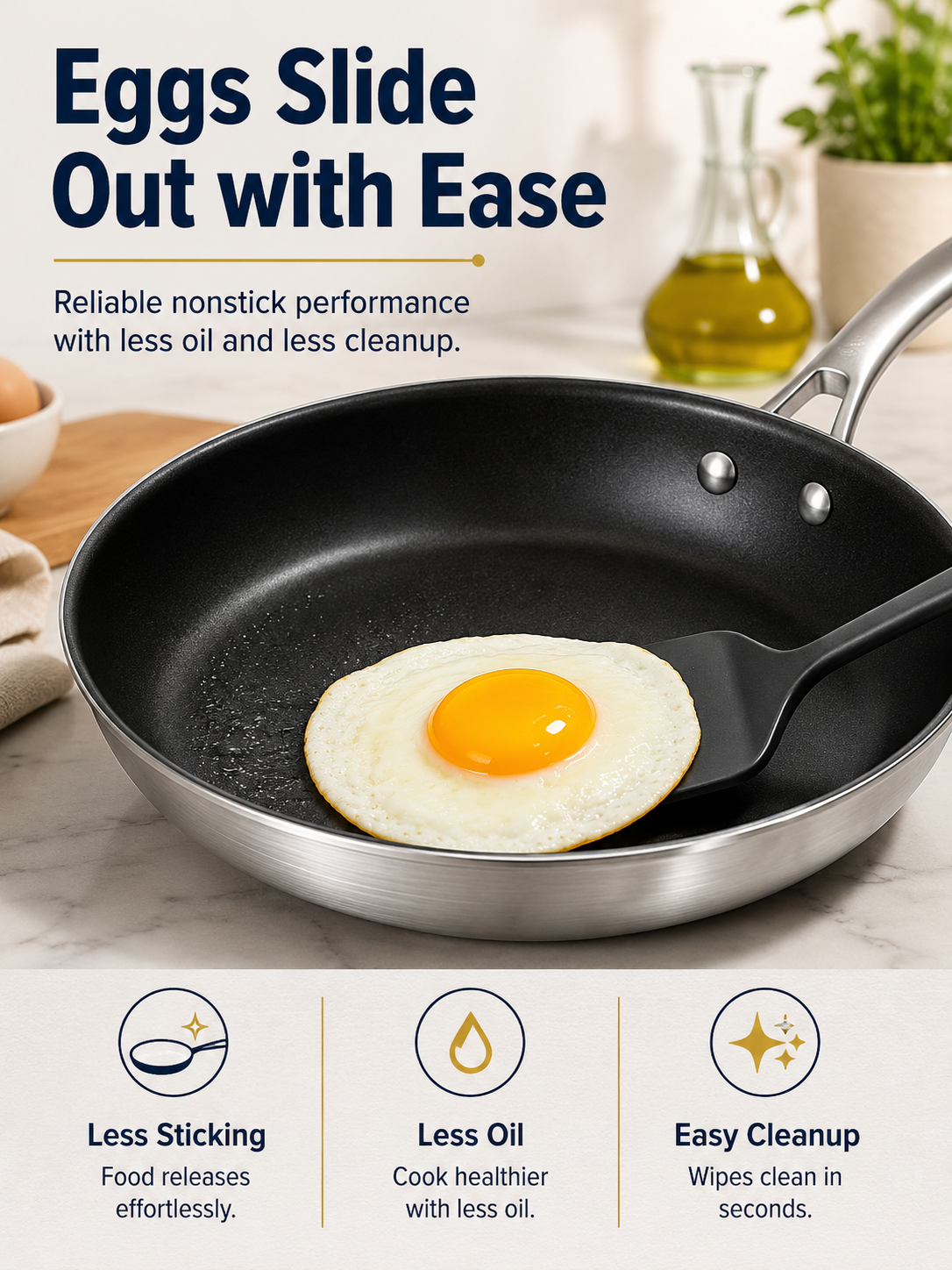 🍳 100% Non Toxic Natural Nonstick Pan | Michelin Chef Recommended | Built to Last 30 Years 🔥 Today Only Limited Release