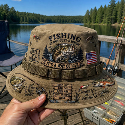 Fishing Isn’t Just a Hobby — Wear the Boonie Hat That Shows What You Live For