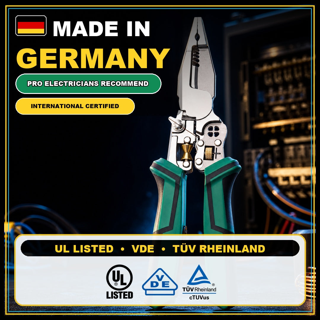 🇩🇪 German-Made 10-in-1 Electrician Tool — Pro Electrician Recommended, 3 International Certifications, Now Online for the First Time