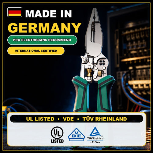 🇩🇪 German-Made 10-in-1 Electrician Tool — Pro Electrician Recommended, 3 International Certifications, Now Online for the First Time